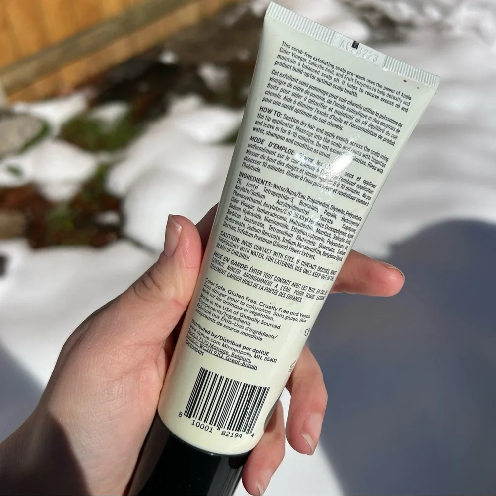 dp HUE Apple Cider Vinegar‎ Exfoliating Scalp Detox 4 oz